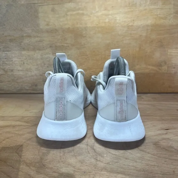 Adidas Puremotion Cloudfoam Womens Size 6.5 Running Shoes White Pink FY8219 - Picture 5 of 8